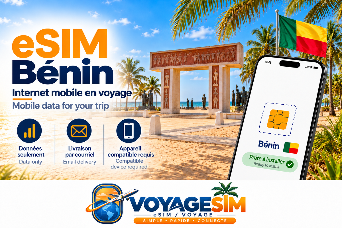 eSIM Bénin — VoyageSIM / Benin eSIM