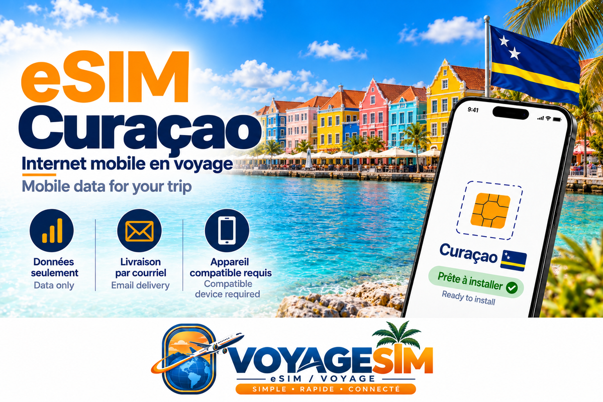 eSIM Curaçao — VoyageSIM / Curaçao eSIM