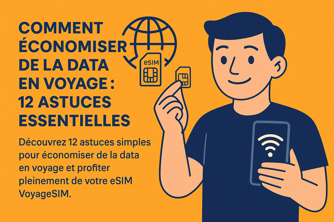 Comment économiser de la data en voyage : 12 astuces essentielles