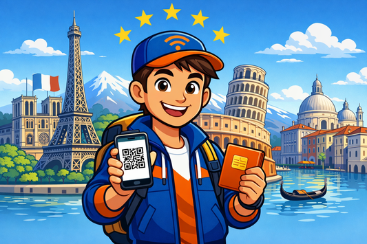eSIM Europe : la meilleure solution pour avoir Internet en voyage