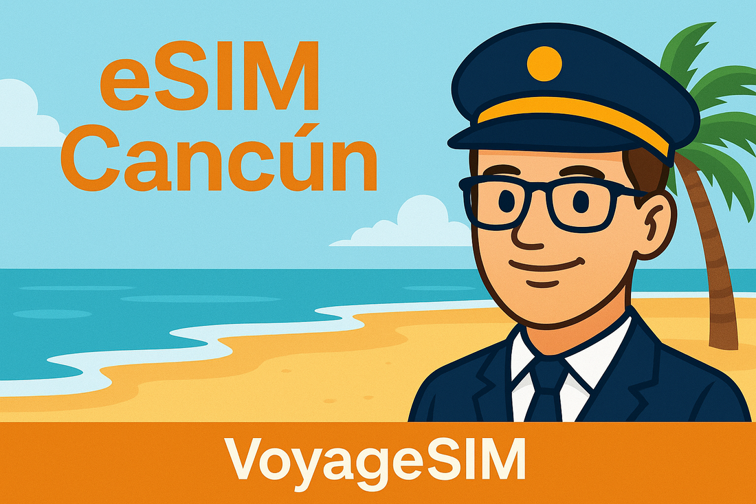 eSIM Cancún – Le meilleur forfait Mexique pour votre voyage (2025)
