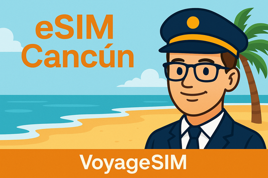 eSIM Cancún – Le meilleur forfait Mexique pour votre voyage (2025)