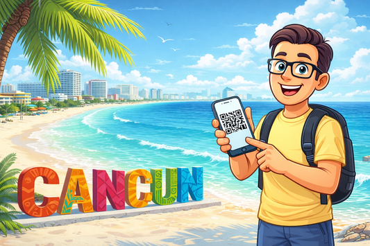 eSIM Cancun : comment avoir Internet dès l’arrivée au Mexique