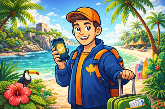 eSIM Mexique : internet à Tulum et Playa del Carmen sans carte SIM
