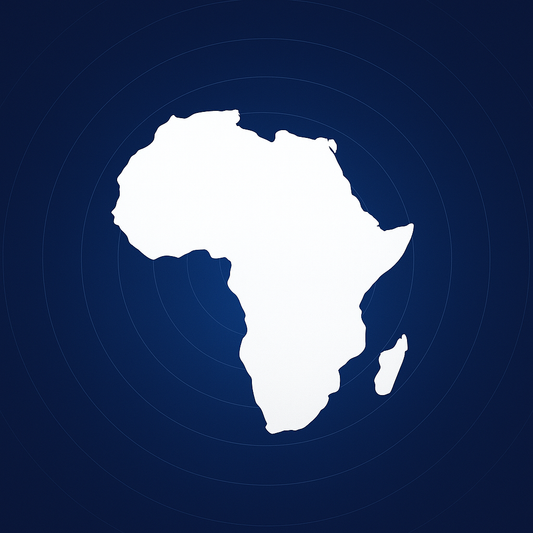 Afrique (25 régions)