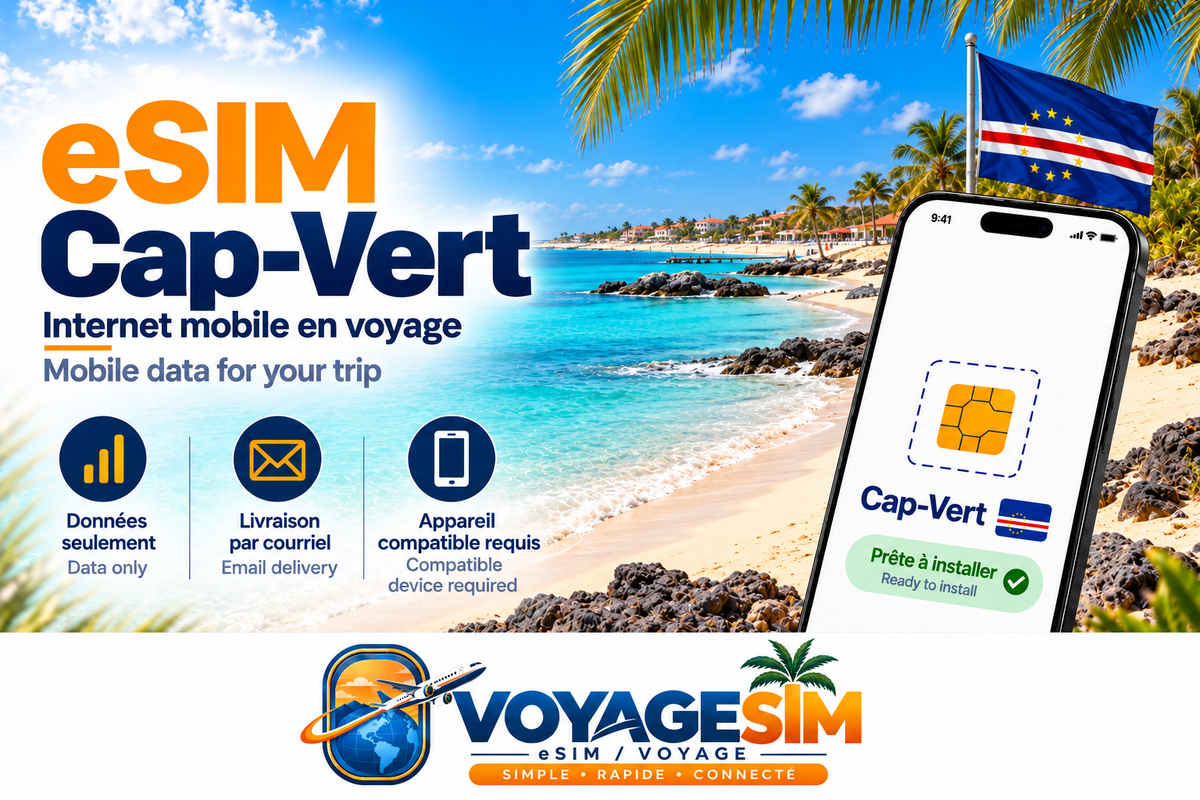 eSIM Cap-Vert — VoyageSIM / Cape Verde eSIM