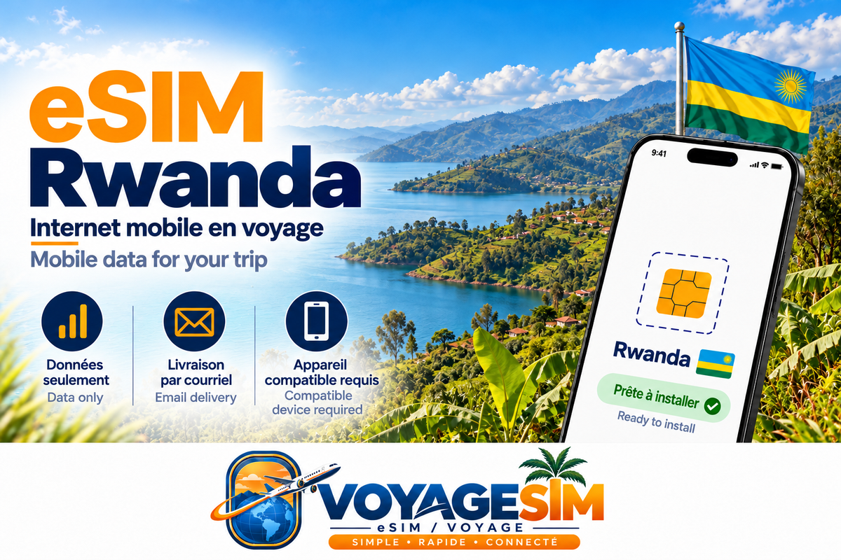 eSIM Rwanda — VoyageSIM / Rwanda eSIM