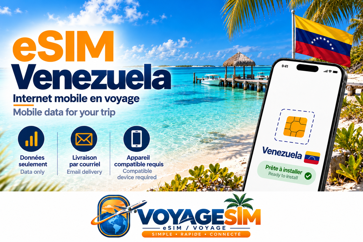 eSIM Venezuela — VoyageSIM / Venezuela eSIM